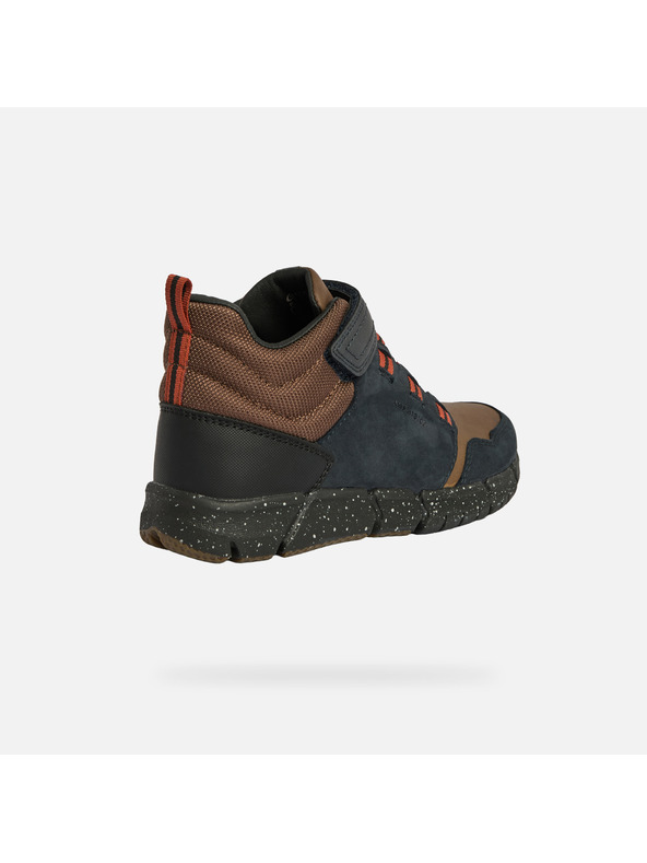 Geox Черни момчешки високи обувки Geox Flexyper Boy B ABX