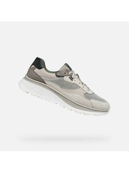 Geox Светлосиви мъжки маратонки Geox Spherica Actif X1