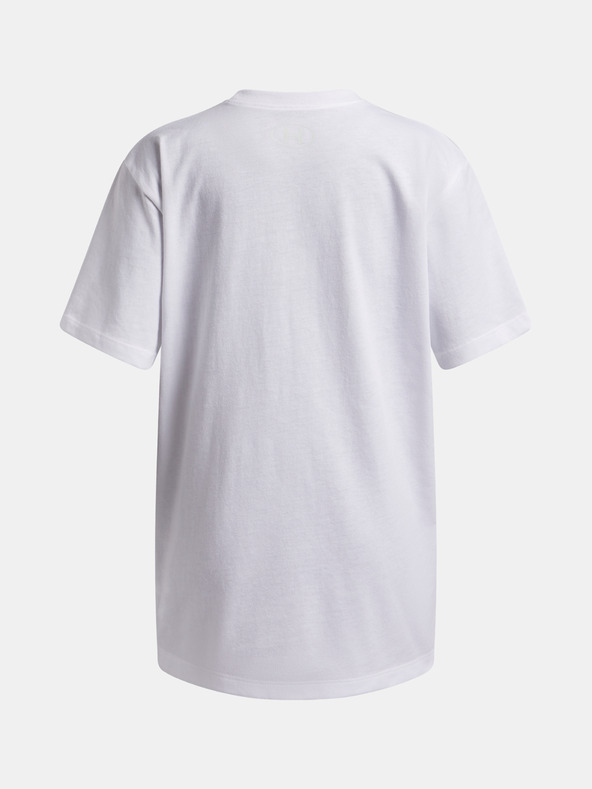 Under Armour Момичешка тениска Under Armour UA G BLOCK LOGO OS SS