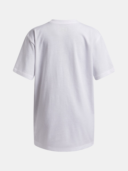 Under Armour Момичешка тениска Under Armour UA G BLOCK LOGO OS SS