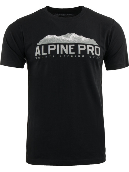 ALPINE PRO Мъжка памучна тениска ALPINE PRO MODEN black
