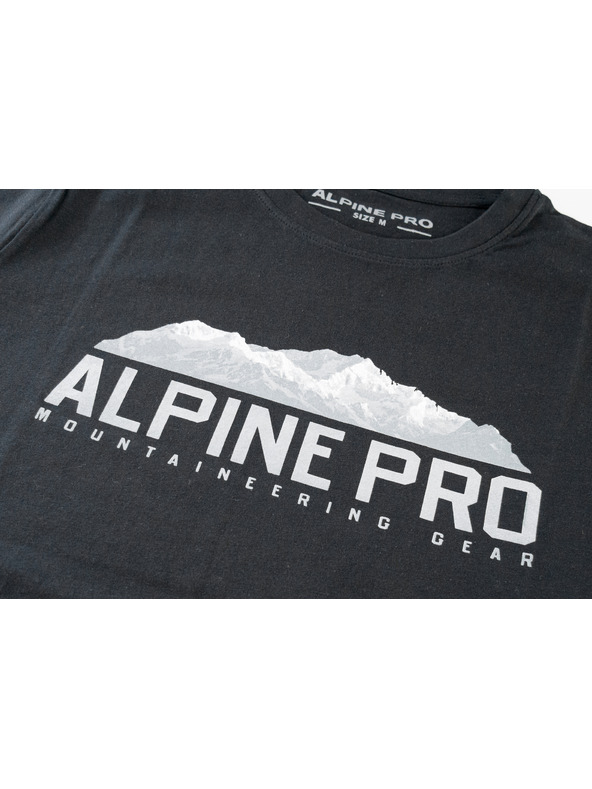 ALPINE PRO Мъжка памучна тениска ALPINE PRO MODEN black