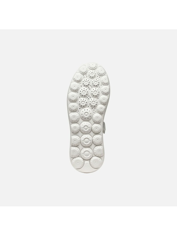 Geox Бели маратонки Geox Puffypop за момичета