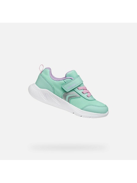 Geox Тюркоазени детски обувки Geox Sprintye