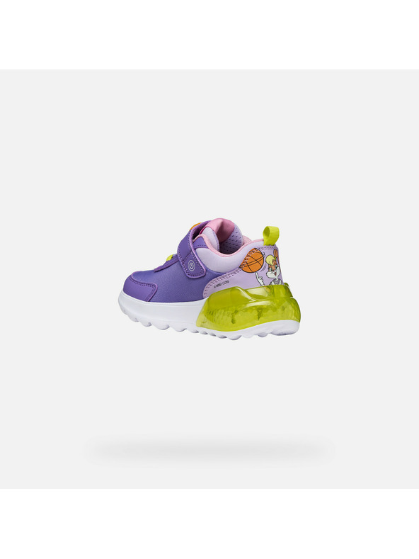Geox Лилави светещи детски обувки Geox Activart Illuminus