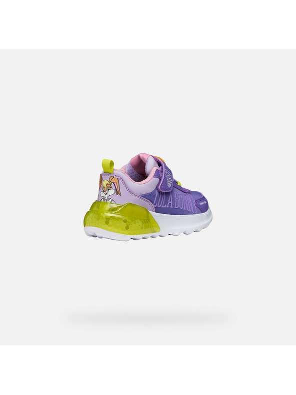 Geox Лилави светещи детски обувки Geox Activart Illuminus