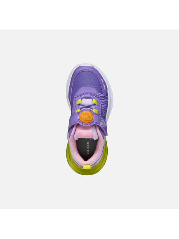 Geox Лилави светещи детски обувки Geox Activart Illuminus