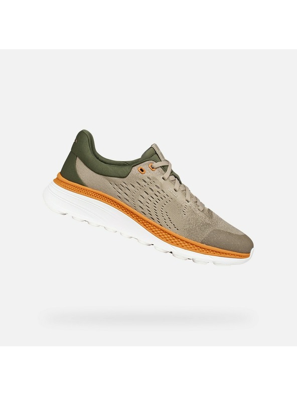 Geox Сиви мъжки маратонки Geox Spherica Actif X1