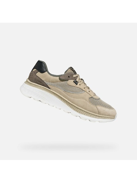 Geox Бежови мъжки обувки Geox Spherica Actif X1