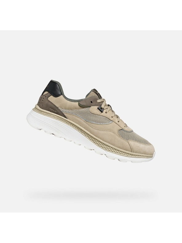 Geox Бежови мъжки обувки Geox Spherica Actif X1
