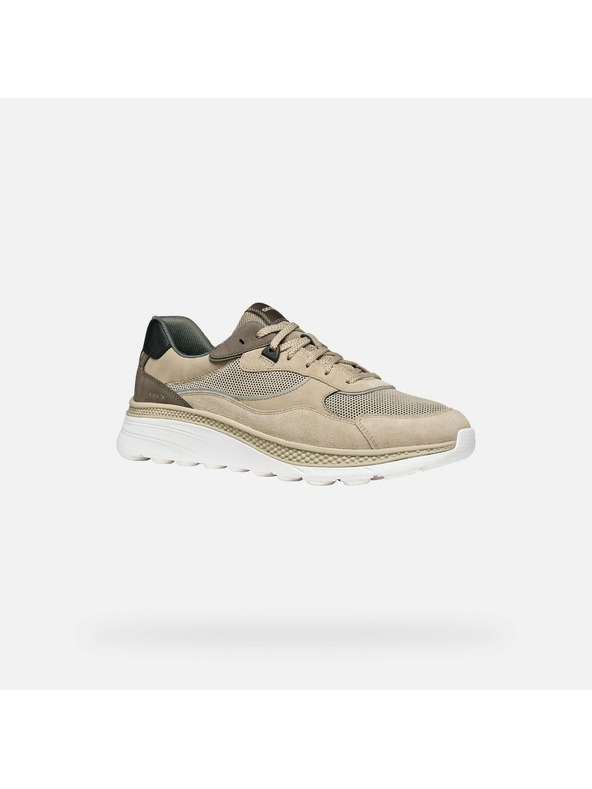 Geox Бежови мъжки обувки Geox Spherica Actif X1
