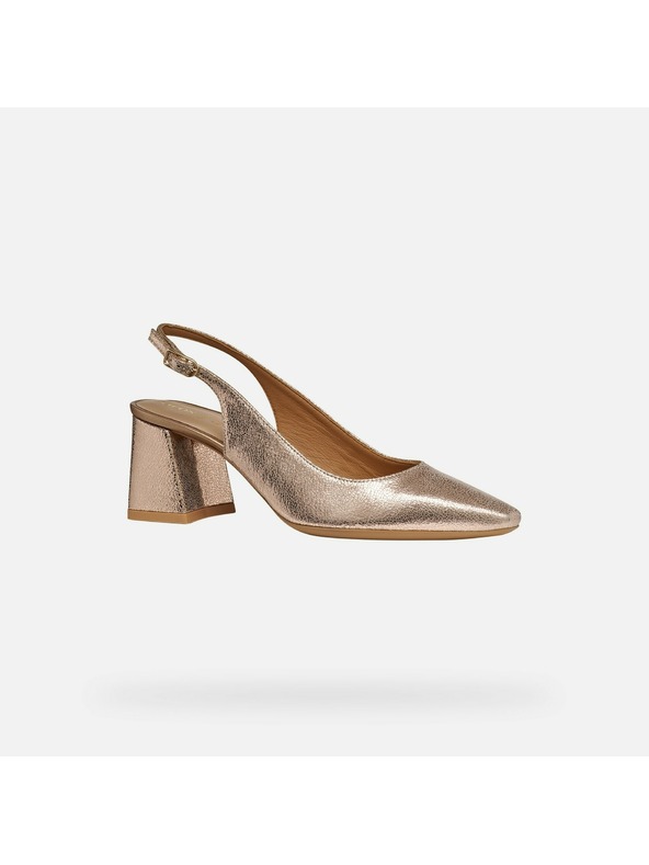 Geox Розови дамски обувки с висок ток Geox Giselda