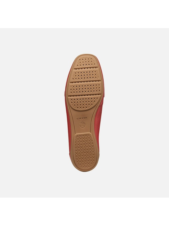 Geox Червени дамски мокасини Geox Annytah Moc
