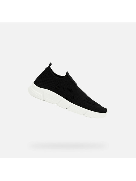 Geox Черни детски маратонки Geox Aril