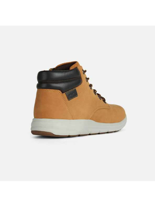 Geox Кафяви мъжки боти Geox Hallson