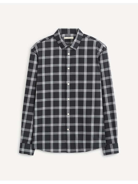 Celio Памучна риза Sablack