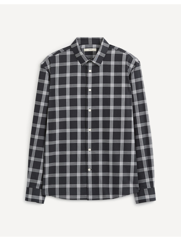 Celio Памучна риза Sablack