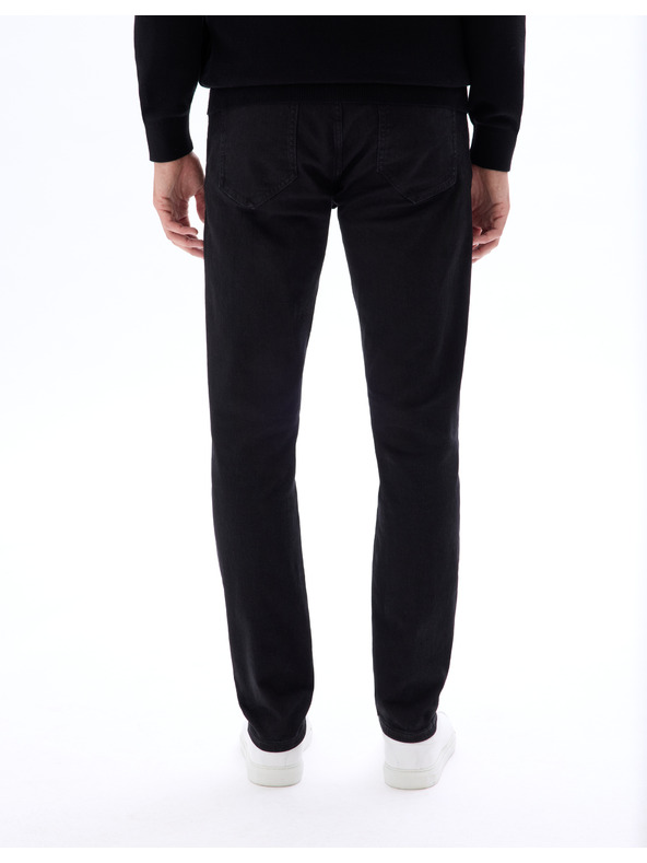 Celio Черни мъжки дънки с къса кройка Celio Foslim