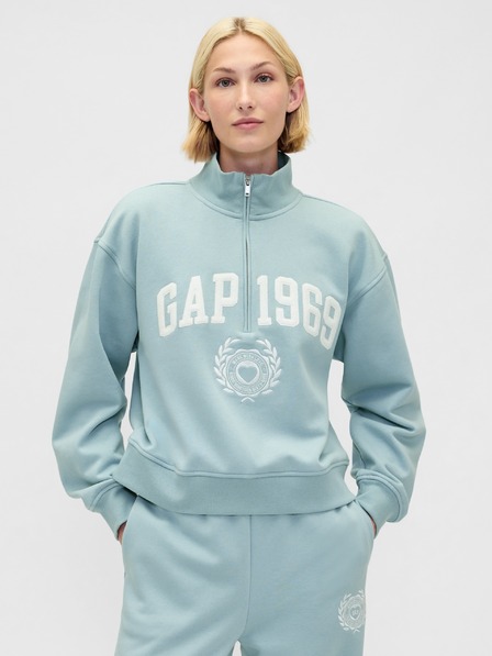 GAP Oversize суитшърт с лого 1969 VintageSoft GAP