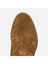 Geox Кафяви дамски ботуши Geox Wedge