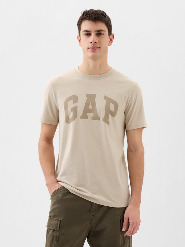 GAP Памучна тениска с лого, 2 бр. GAP