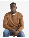 Celio Кафяв мъжки пуловер Celio Befirstv
