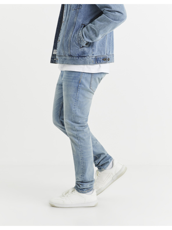 Celio Светлосини мъжки слим фит дънки Celio C25 Voslight25