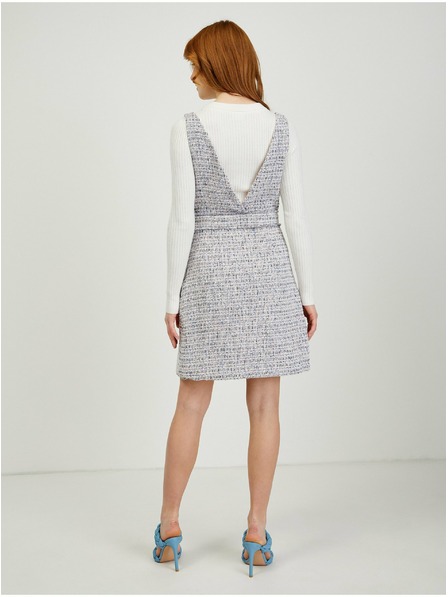 Orsay Светлосива дамска рокля от туид ORSAY