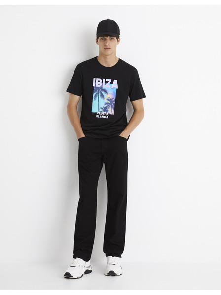 Celio Черни мъжки дънки Celio с редовна кройка