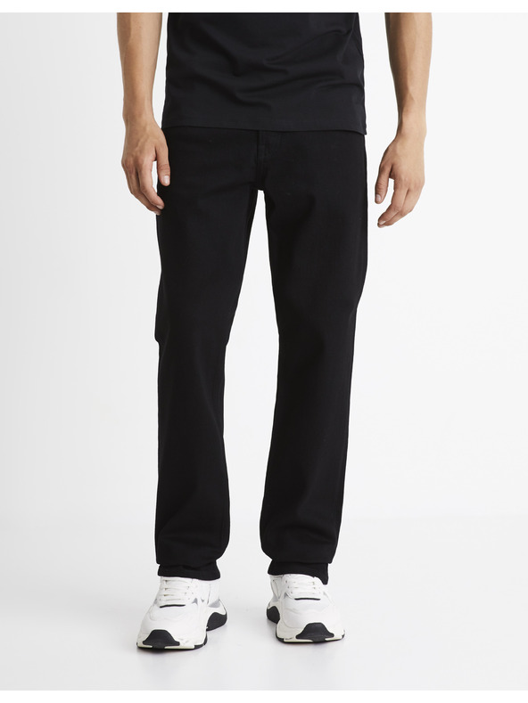 Celio Черни мъжки дънки Celio с редовна кройка