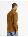 Celio Кафява мъжка блуза Celio Dafleece