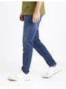Celio Сини мъжки дънки с прилепнала кройка Celio C45 Doskinny