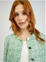 Orsay Зелено дамско яке с шарка ORSAY