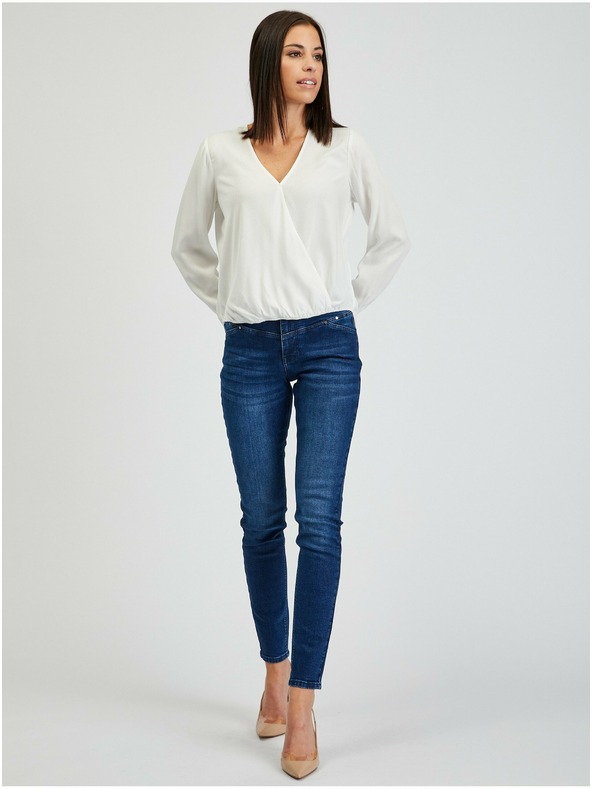 Orsay Бяла дамска блуза ORSAY