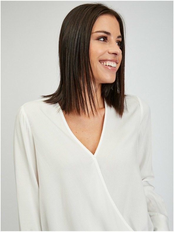 Orsay Бяла дамска блуза ORSAY