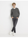 Celio Celio Veviflex Сив пуловер от вълна