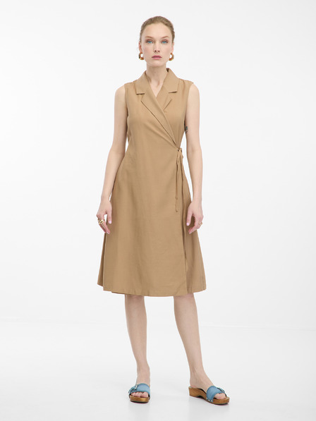 Orsay Светлокафява дамска рокля ORSAY