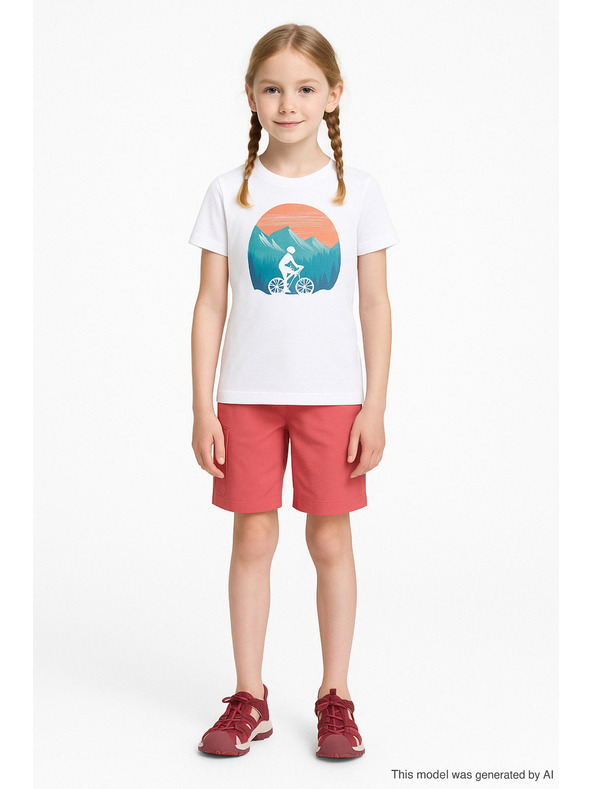 ALPINE PRO ALPINE PRO Lamego спортни сандали за момичета в цвят бордо