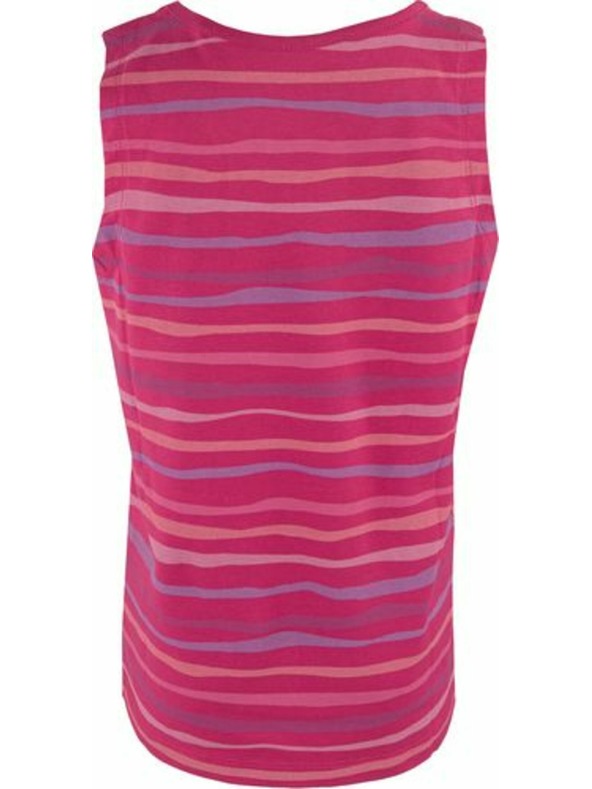 ALPINE PRO Тъмнорозов детски щампован потник ALPINE PRO Holso