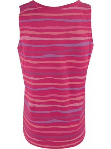 ALPINE PRO Тъмнорозов детски щампован потник ALPINE PRO Holso