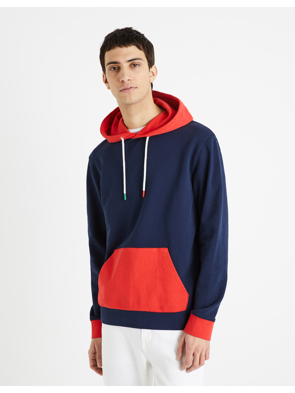 Celio Червено и синьо мъжки суитчър Celio Demultico