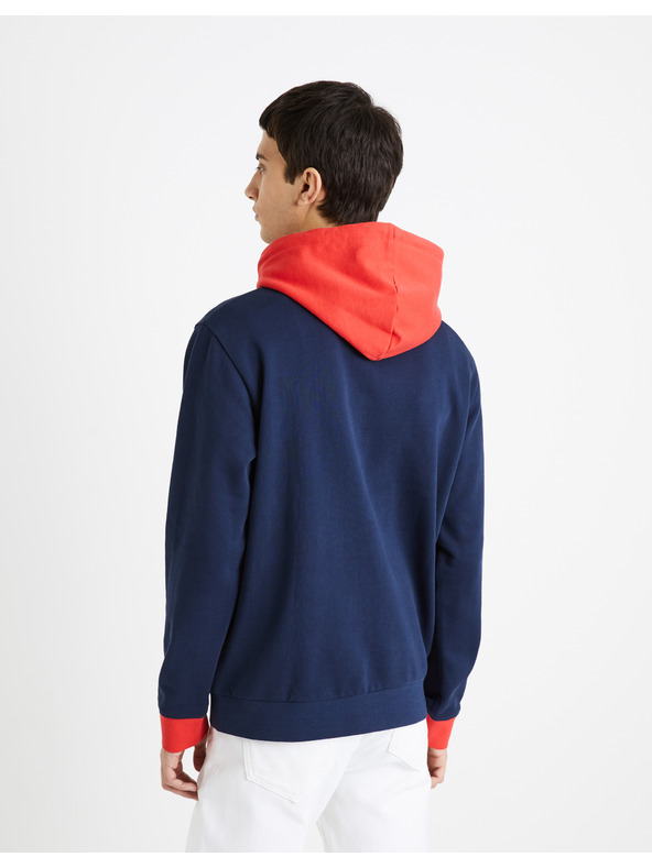 Celio Червено и синьо мъжки суитчър Celio Demultico