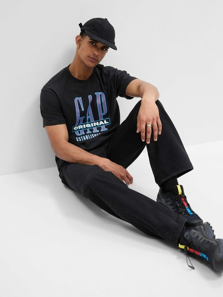 GAP Тениска с изразено лого GAP