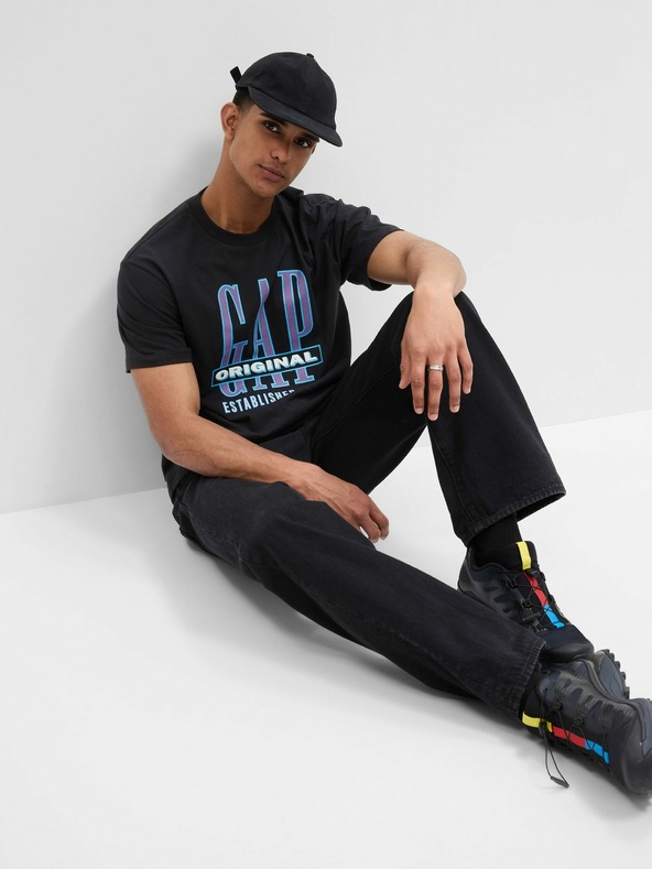 GAP Тениска с изразено лого GAP