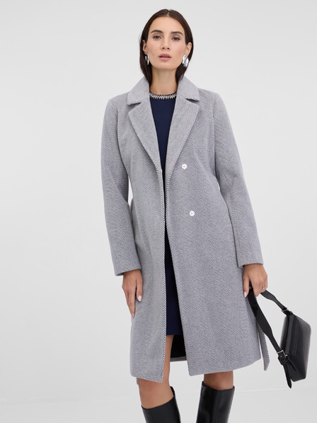 Orsay Сиво дамско зимно палто ORSAY