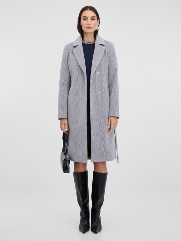 Orsay Сиво дамско зимно палто ORSAY