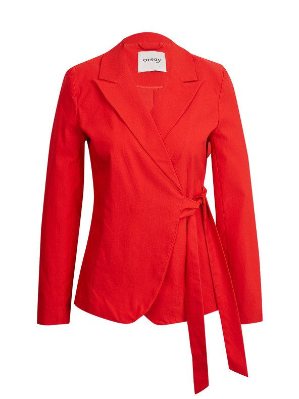 Orsay Червено дамско сако ORSAY