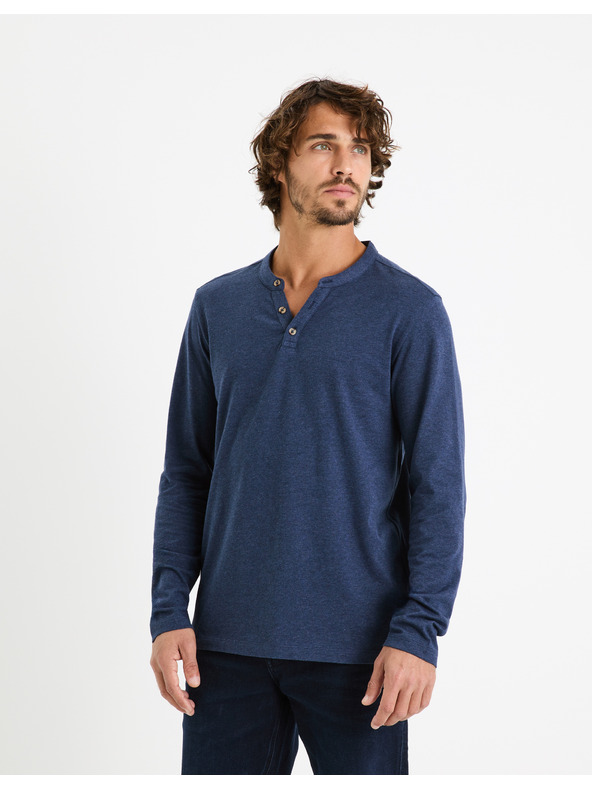 Celio Тъмносиня мъжка риза Celio Fegetiml