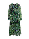 Orsay Зелена дамска рокля на цветя ORSAY