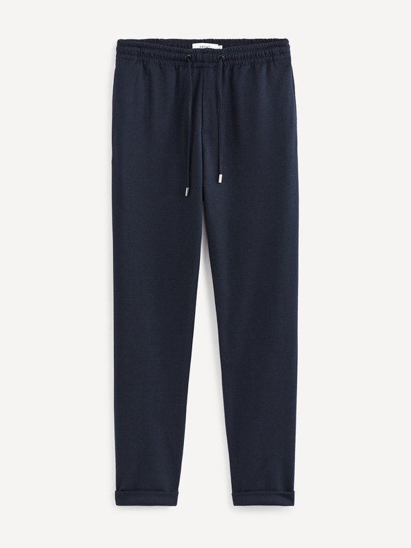 Celio Тъмносиньо мъжко долнище Celio